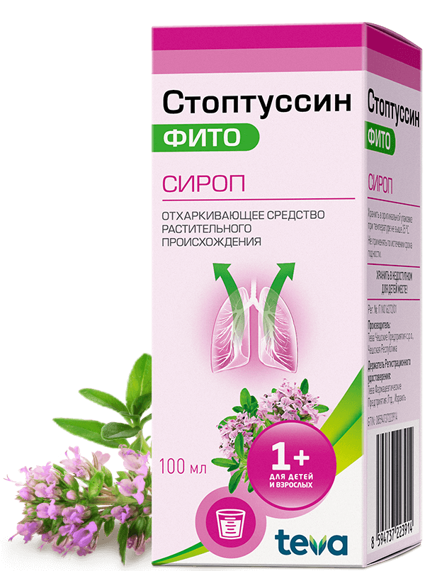 Стоптуссин фито сироп